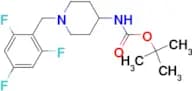 Tert-Butyl 1-(2,4,6-trifluorobenzyl)piperidin-4-ylcarbamate