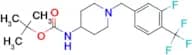 Tert-Butyl 1-[3-fluoro-4-(trifluoromethyl)benzyl]piperidin-4-ylcarbamate