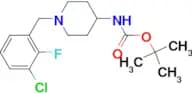Tert-Butyl 1-(3-chloro-2-fluorobenzyl)piperidin-4-ylcarbamate