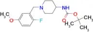 Tert-Butyl 1-(2-fluoro-5-methoxybenzyl)piperidin-4-ylcarbamate