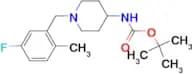 Tert-Butyl 1-(5-fluoro-2-methylbenzyl)piperidin-4-ylcarbamate