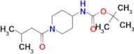 Tert-Butyl 1-(3-methylbutanoyl)piperidin-4-ylcarbamate