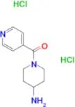 (4-Aminopiperidin-1-yl)(pyridin-4-yl)methanone dihydrochloride