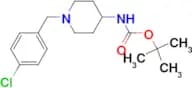 Tert-Butyl 1-(4-chlorobenzyl)piperidin-4-ylcarbamate