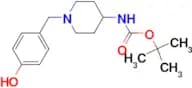 Tert-Butyl 1-(4-hydroxybenzyl)piperidin-4-ylcarbamate
