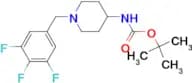 Tert-Butyl 1-(3,4,5-trifluorobenzyl)piperidin-4-ylcarbamate