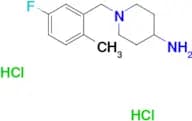 1-(5-Fluoro-2-methylbenzyl)piperidin-4-amine dihydrochloride