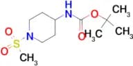 Tert-Butyl 1-(methylsulfonyl)piperidin-4-ylcarbamate