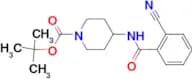 Tert-Butyl 4-(2-cyanobenzoylamino)piperidine-1-carboxylate