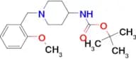 Tert-Butyl 1-(2-methoxybenzyl)piperidin-4-ylcarbamate