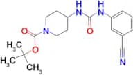 Tert-Butyl 4-[3-(3-cyanophenyl)ureido]piperidine-1-carboxylate