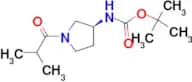 (S)-tert-Butyl 1-isobutyrylpyrrolidin-3-ylcarbamate