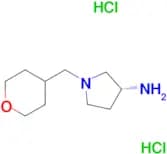 (R)-1-[(Tetrahydro-2H-pyran-4-yl)methyl]pyrrolidin-3-amine dihydrochloride