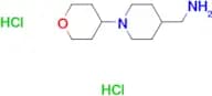 [1-(Tetrahydro-2H-pyran-4-yl)piperidin-4-yl]methanamine dihydrochloride