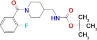 Tert-Butyl [1-(2-fluorobenzoyl)piperidin-4-yl]methylcarbamate