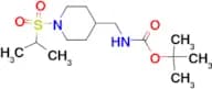 Tert-Butyl [1-(isopropylsulfonyl)piperidin-4-yl]methylcarbamate