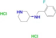 (S)-N-[(2-Fluorophenyl)methyl]piperidin-3-amine dihydrochloride