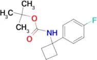Tert-Butyl N-[1-(4-fluorophenyl)cyclobutyl]carbamate