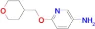6-(Tetrahydro-2H-pyran-4-ylmethoxy)pyridin-3-amine
