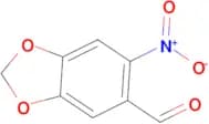 6-Nitro-1,3-benzodioxole-5-carbaldehyde