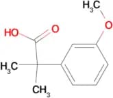 2-(3-Methoxyphenyl)-2-methylpropanoic acid