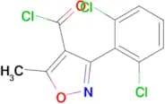 3-(2,6-Dichlorophenyl)-5-methylisoxazole-4-carbonyl chloride