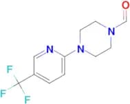 4-(5-(Trifluoromethyl)-2-pyridyl)piperazinecarbaldehyde