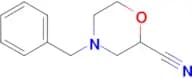 4-Benzylmorpholine-2-carbonitrile