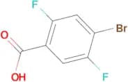 4-Bromo-2,5-difluorobenzoic acid