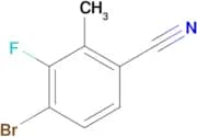 4-Bromo-3-fluoro-2-methylbenzonitrile