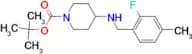 Tert-Butyl 4-(2-fluoro-4-methylbenzylamino)piperidine-1-carboxylate