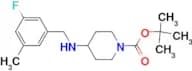 Tert-Butyl 4-(3-fluoro-5-methylbenzylamino)piperidine-1-carboxylate