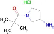 (S)-1-(3-Aminopyrrolidin-1-yl)-2,2-dimethylpropan-1-one hydrochloride