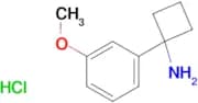 1-(3-Methoxyphenyl)cyclobutan-1-amine hydrochloride
