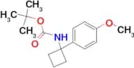 Tert-Butyl N-[1-(4-methoxyphenyl)cyclobutyl]carbamate