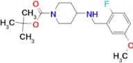 Tert-Butyl 4-(2-fluoro-5-methoxybenzylamino)piperidine-1-carboxylate