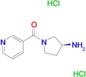 (S)-(3-Aminopyrrolidin-1-yl)(pyridin-3-yl)methanone dihydrochloride
