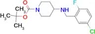 Tert-Butyl 4-(5-chloro-2-fluorobenzylamino)piperidine-1-carboxylate