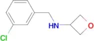 N-(3-Chlorobenzyl)oxetan-3-amine