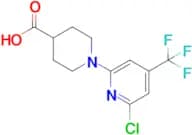6'-Chloro-4'-trifluoromethyl-3,4,5,6-tetrahydro-2H-[1,2']bipyridinyl-4-carboxylic acid