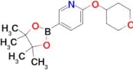 2-(Tetrahydro-pyran-4-yloxy)-5-(4,4,5,5-tetramethy-[1,3,2]dioxaborolan-2-yl)-pyridine