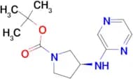 Tert-Butyl (3S)-3-(pyrazin-2-ylamino)pyrrolidine--1-carboxylate