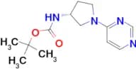 Tert-Butyl N-[(3R)-1-(pyrimidin-4-yl)pyrrolidin-3-yl]carbamate