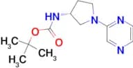 Tert-Butyl N-[(3R)-1-(pyrazin-2-yl)pyrrolidin-3-ylcarbamate