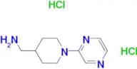 [1-(Pyrazin-2-yl)piperidin-4-yl]methanamine dihydrochloride