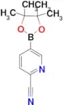 5-(4,4,5,5-Tetramethyl-1,3,2-dioxaborolan-2-yl)picolinonitrile