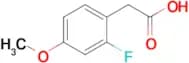 2-Fluoro-4-methoxyphenylacetic acid