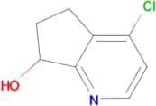 4-Chloro-6,7-dihydro-5H-cyclopenta[b]pyridin-7-ol