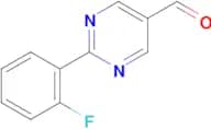 2-(2-Fluorophenyl)pyrimidine-5-carboxaldehye