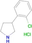 3-(2-Chlorophenyl)pyrrolidine hydrochloride